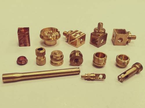 Aluminum alloy CNC precision machining part Copper alloy CNC turn-milling integrated machining parts